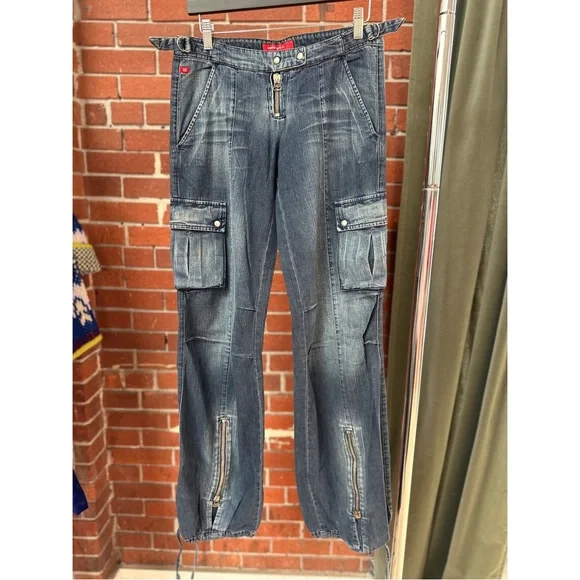 RARE Miss Sixty Dublin Cargo Jean Excellent Condition